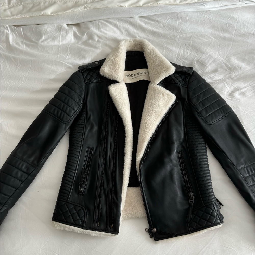 Boda Skins Kay Michaels Shearling - cream wool US XS